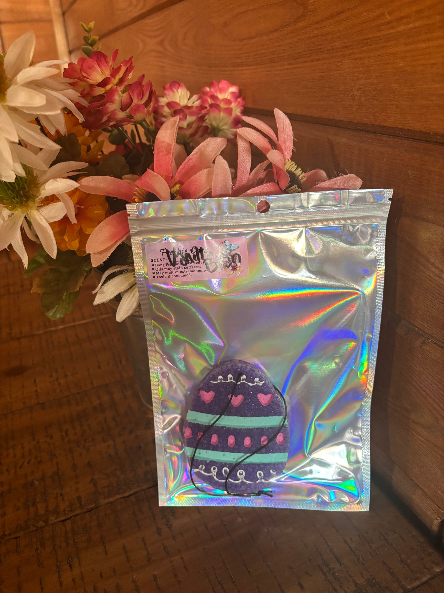 Vanilla bean car freshie